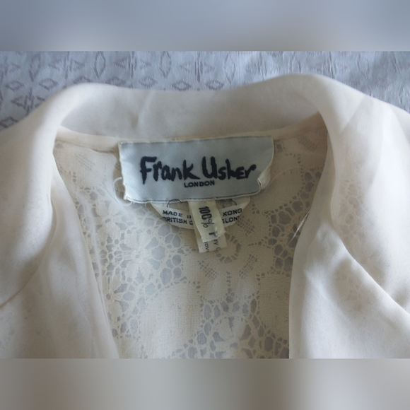 Frank Usher vintage wedding two piece gown - Picture 5 of 8